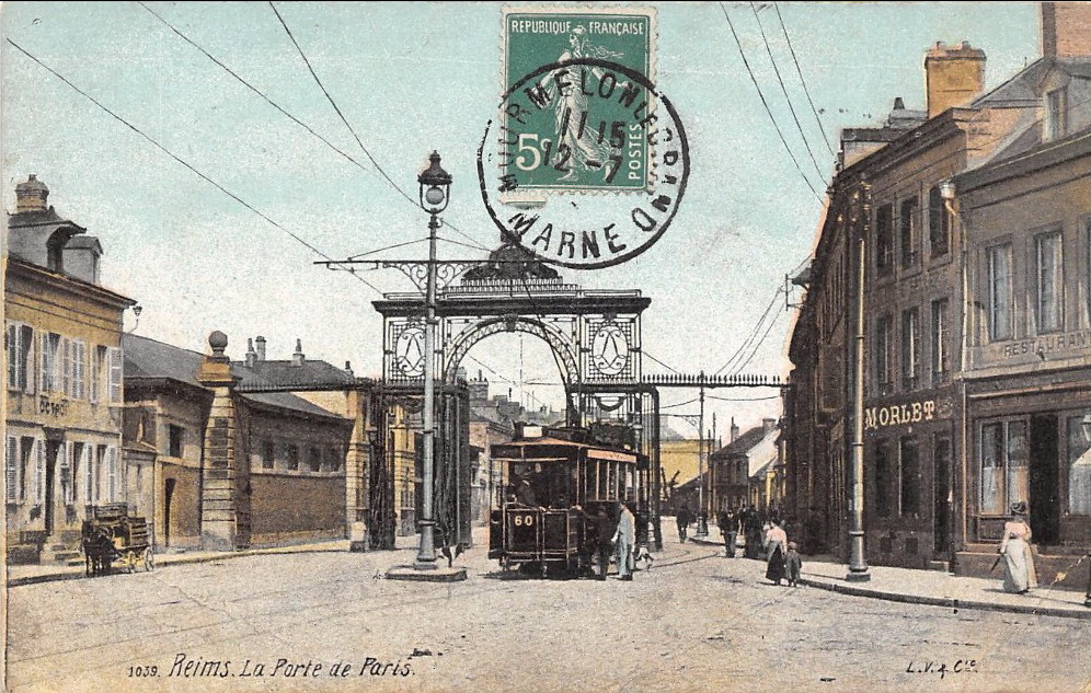 Le tramway porte de Paris