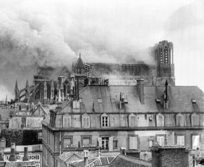 L’incendie de la cathédrale